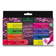 textliner Faber-Castell 46 Neon - zvýrazňovač - sada 8 barev