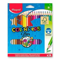 pastelky Maped trojboké Color Peps 24 barev