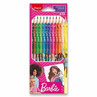 Maped Barbie - pastelky - 12 barev