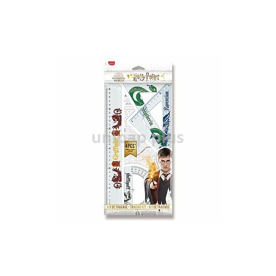 sada Maped pravítek Harry Potter - 4 ks