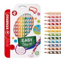 pastelky Stabilo easy 332/12 jumbo pro praváky