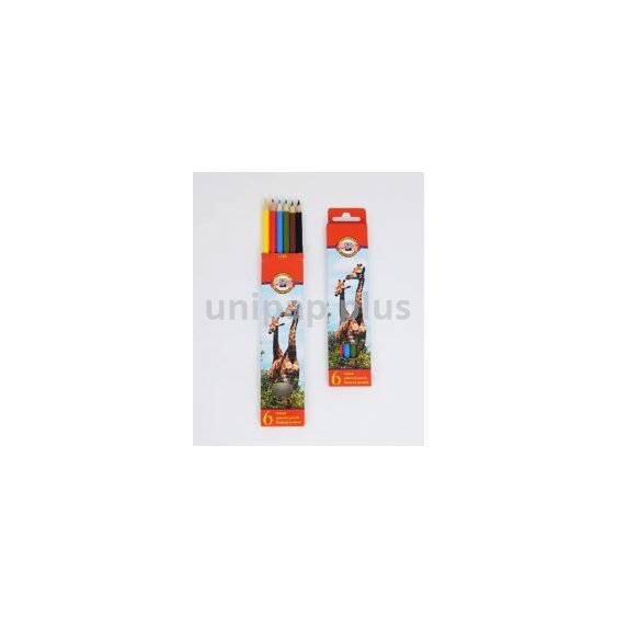 pastelky Koh-i-noor 3551 sada 6 barev