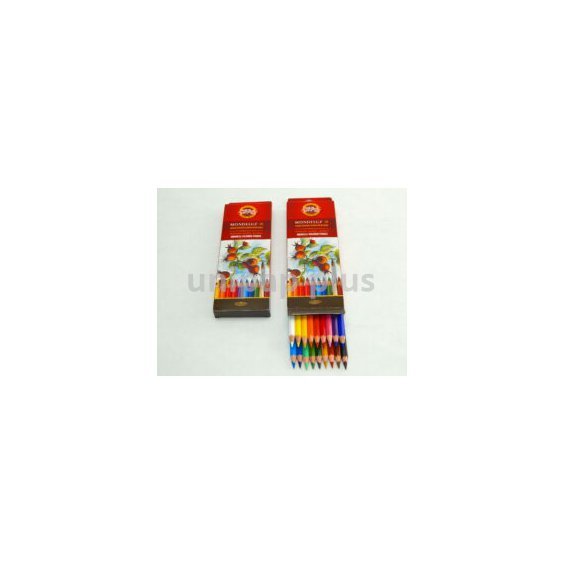 pastelky Koh-i-noor 3717 Mondeluz akvarelové plody 18 barev