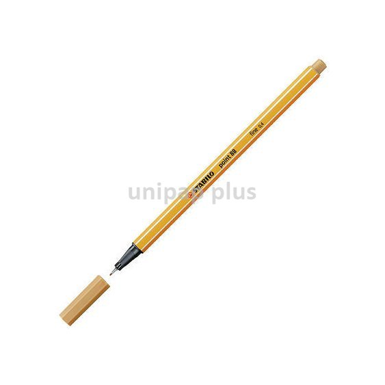 popisovač Stabilo point 88/89 0,4 tmavě okrový