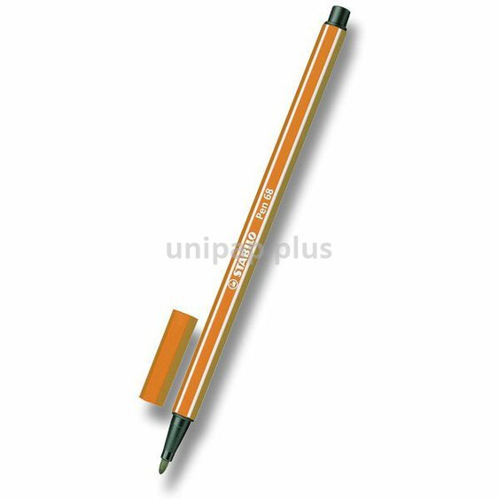 popisovač Stabilo pen 68/54 oranžový