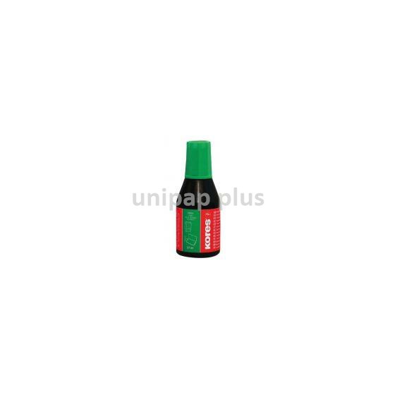 razítková barva Kores 28 ml zelená