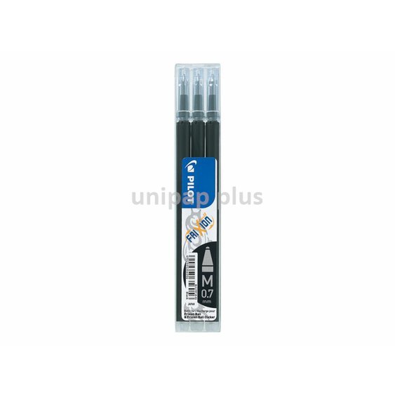 náplň do rolleru Pilot Frixion černá 0,7 mm 3 ks