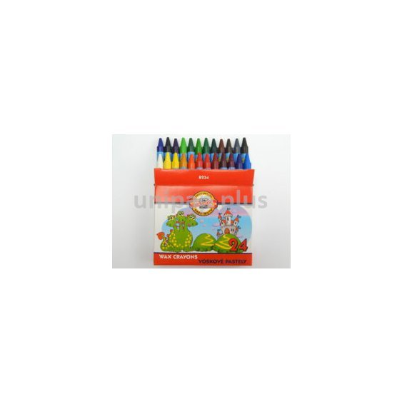 voskovky Koh-i-noor 8234 24 barev