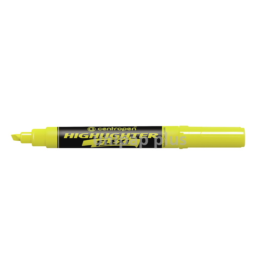 zvýrazňovač Centropen 8542 Flexi žlutý