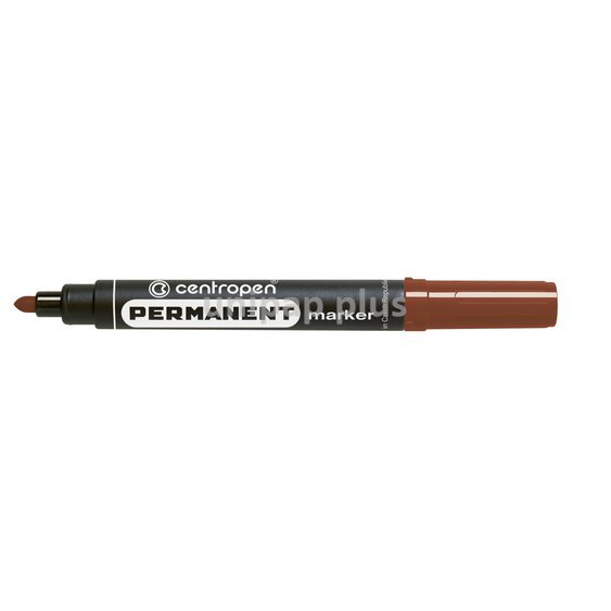 popisovač Centropen 8566 hnědý