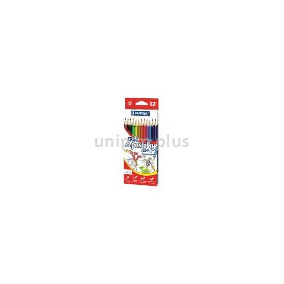 pastelky Centropen 9521 12 ks trojhranné