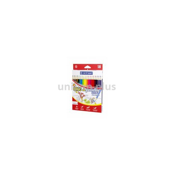 pastelky Centropen 9521 18 ks trojhranné