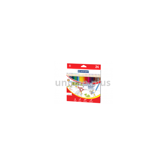 pastelky Centropen 9521 24 ks trojhranné