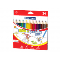 pastelky Centropen 9521 24 ks trojhranné