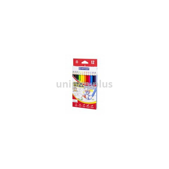 pastelky Centropen 9522 trojhranné Jumbo - sada