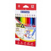 pastelky Centropen 9522 12 ks trojhranné Jumbo pastelky Centropen 9522 12 ks trojhranné Jumbo