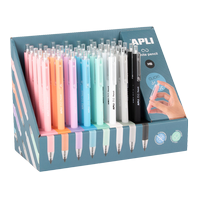 nekonečná tužka Apli HB stiskací - barevný mix