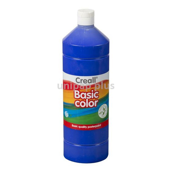 barva temperová Creall 1000 ml modrá námořnická