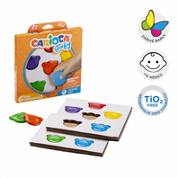 voskovky Carioca Baby Teddy 1+ krabička 6 ks