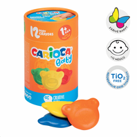voskovky Carioca Baby Teddy 1+ dóza 12 ks