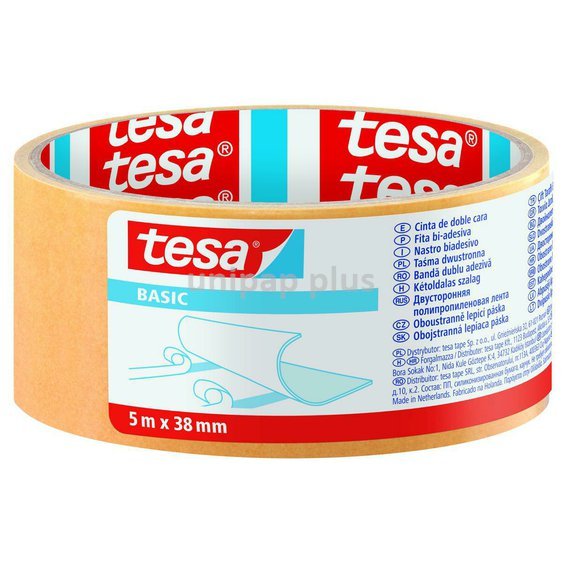 lepící páska oboustranná 38 mm x 5 m Tesa Basic kobercová