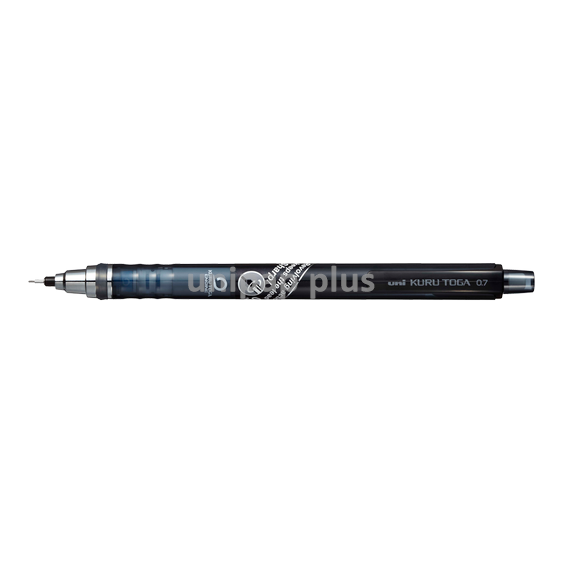 mikrotužka Uni Kuru Toga M7-450T 0,7 mm šedá