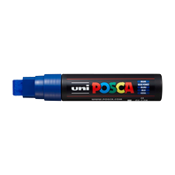 popisovač Uni Posca PC-17K akrylový - široký rovný hrot 15 mm modrý (33)