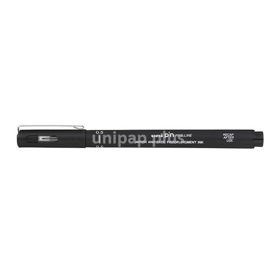 popisovač Uni PIN 200 černý 0,5 mm