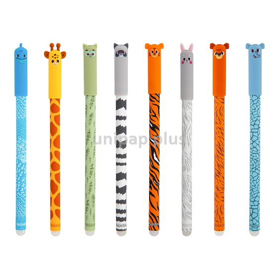 gumovatelné pero s víčkem Colorino Zvířata