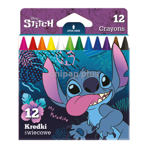 voskovky Colorino Stitch 12 barev