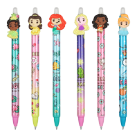 gumovatelné pero Colorino v displeji Princezny