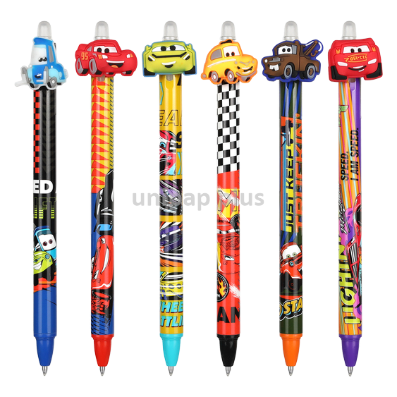 gumovatelné pero Colorino v displeji Cars