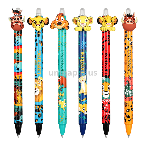 gumovatelné pero Colorino v displeji Lví král