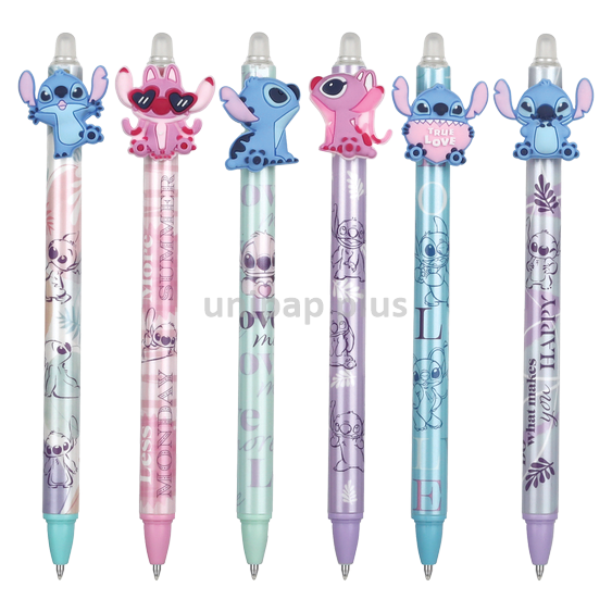 gumovatelné pero Colorino v displeji Stitch Pastel