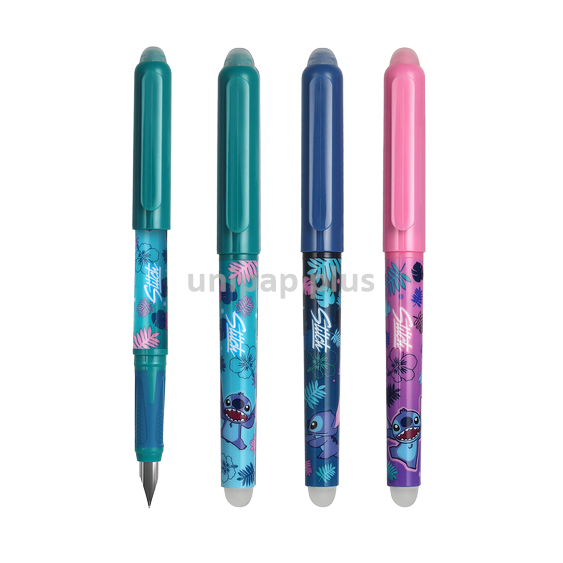 gumovatelné bombičkové pero Colorino v displeji Stitch