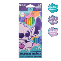 pastelky Colorino trojhranné Stitch pastel 12 ks