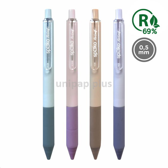 kuličková tužka Spoko Elements gelová modrá