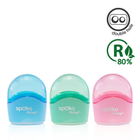 ořezávátko Candy Duo dvojité s kontejnerem - mix