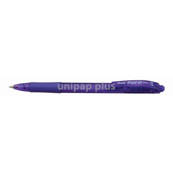 kuličková tužka Pentel BX417-V fialová