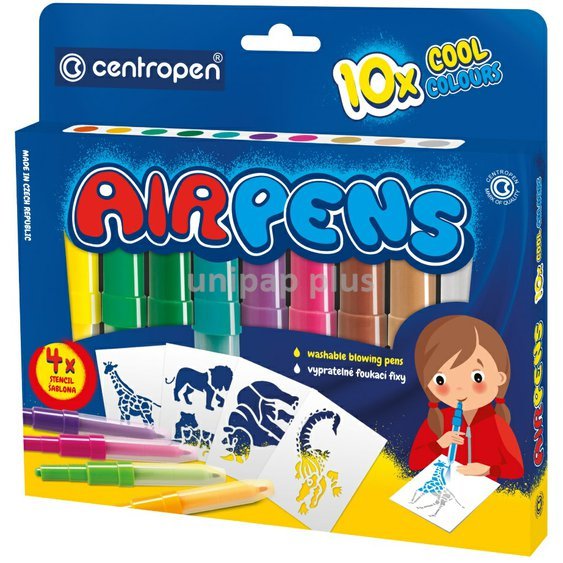 foukací fixy Centropen 1500 10 ks cool set