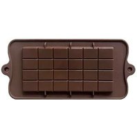 silikonová forma na výrobu domácí tabulky čokolády