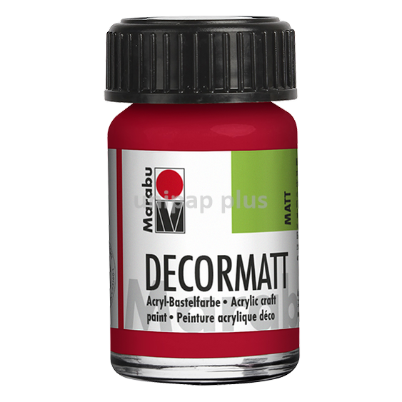 barva Marabu Decormatt 031 cherry red 15 ml