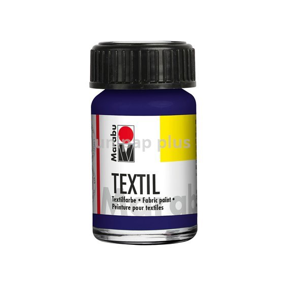 barva Marabu textil 053 modrá tmavá 15 ml