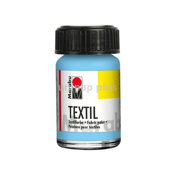 barva Marabu textil 090 modrá světlá 15 ml