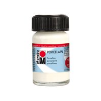 barva Marabu porcelán a sklo 070 bílá 15 ml