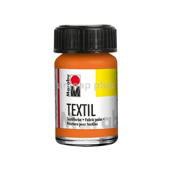 barva Marabu textil 013 oranžová 15 ml
