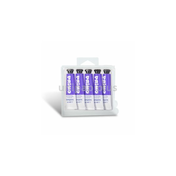 barva temperová Primo, tuba 12 ml fialová