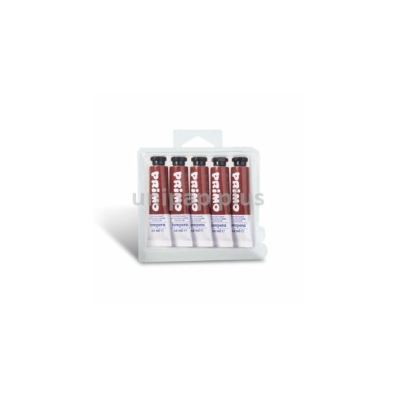 barva temperová Primo, tuba 12 ml hnědá