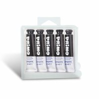 barva temperová Primo, tuba 12 ml černá