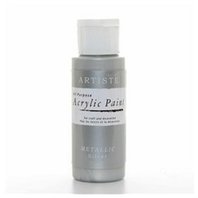 barva akrylová 59 ml stříbrná metalická